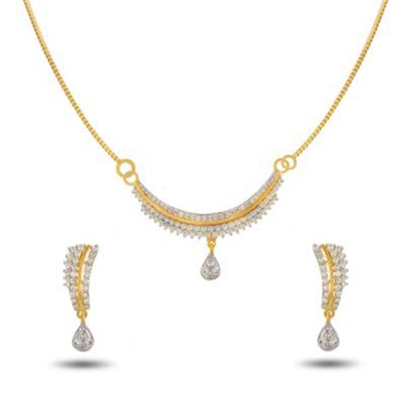 Gold Pendant Set