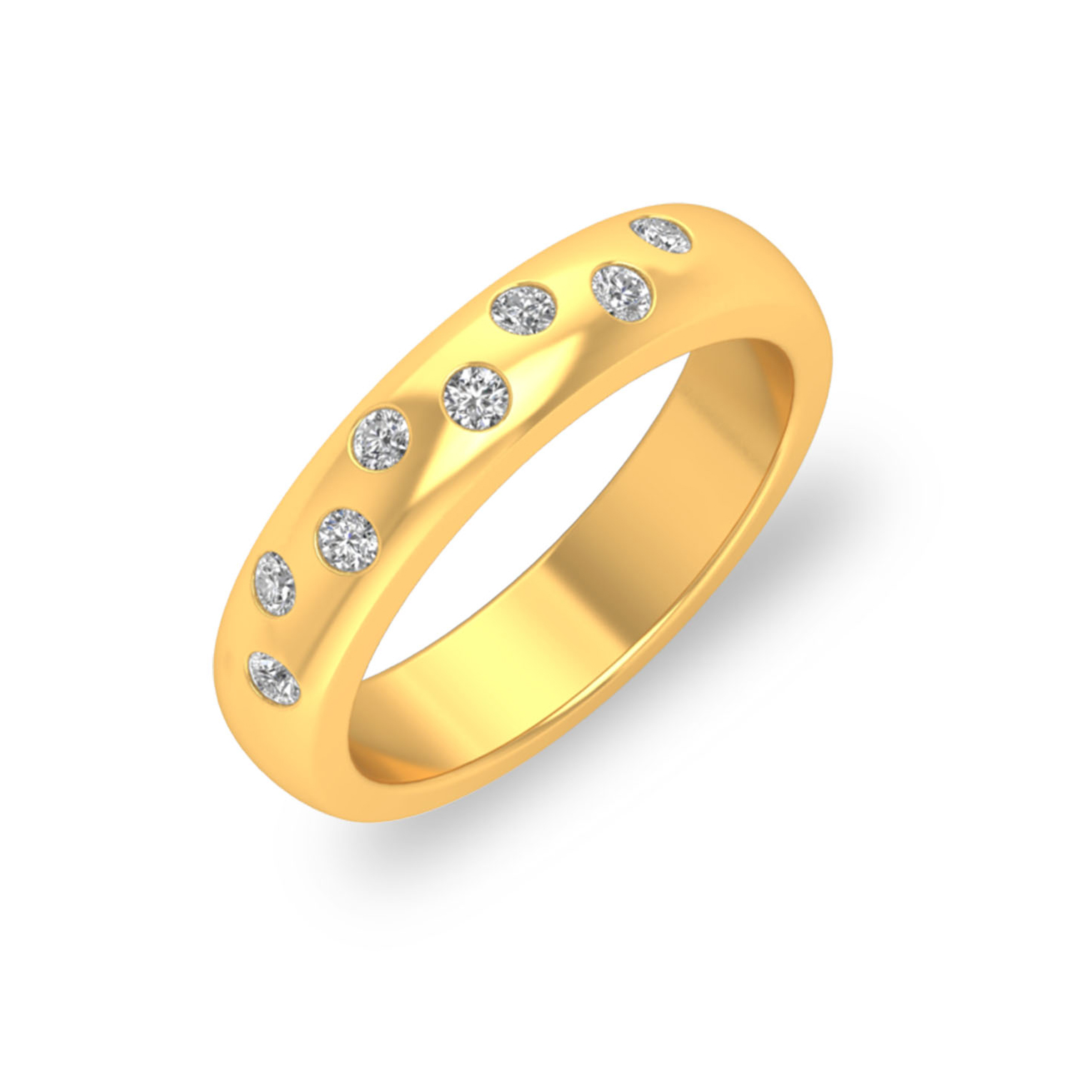 Gold Moon Diamond Ring Gold Diamond Ring